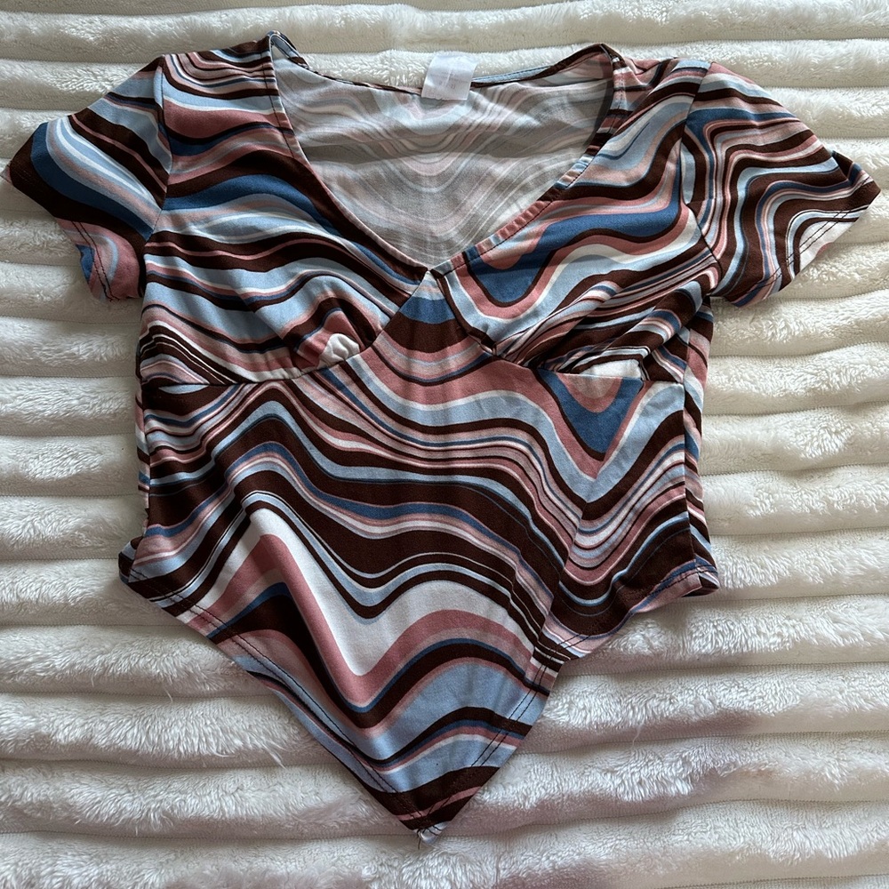Stripes crop top
